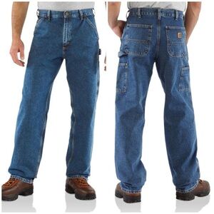 Carhartt B13 - Washed Denim Loose Fit Jean 36 x 34
